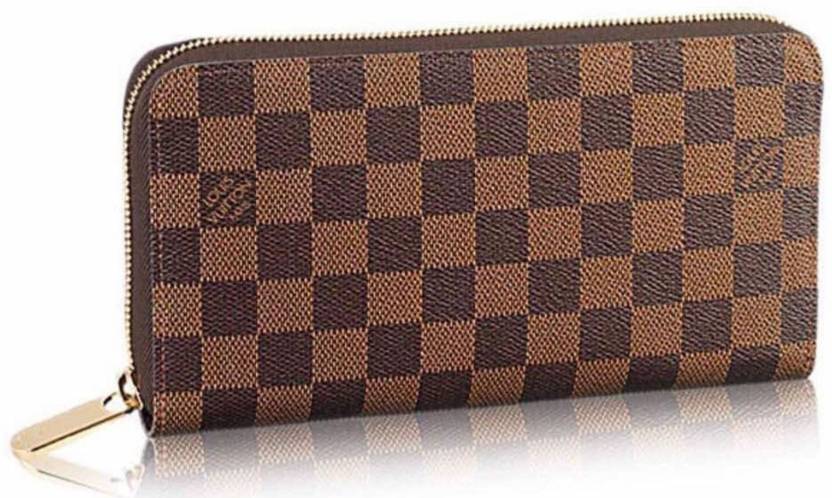 LV long wallet leather