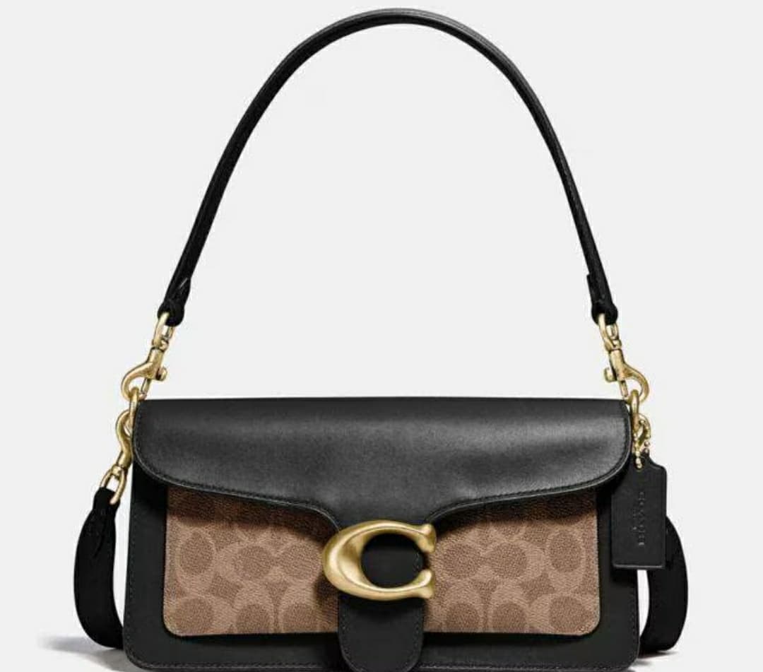 Coach Tabby Shoulder Bag with Signature Canvas