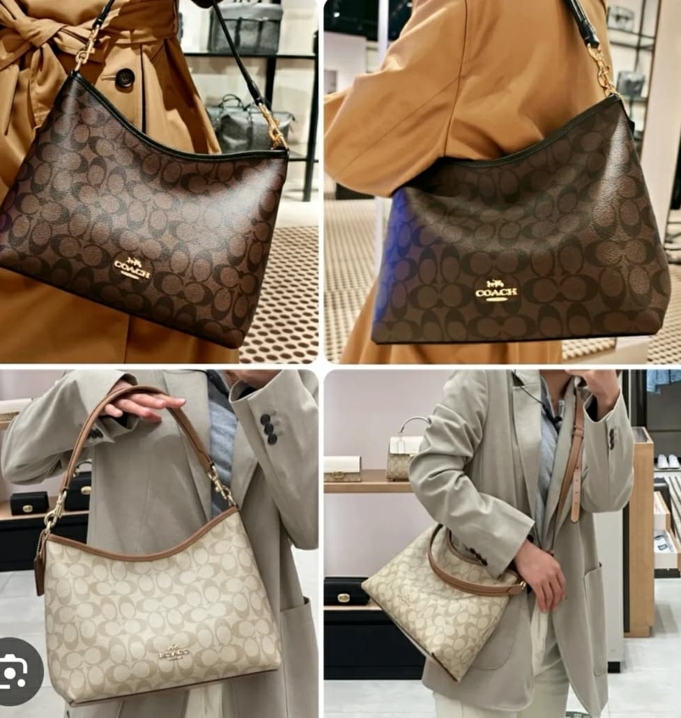 Coach Laurel Shoulder Bag in Signature Canvas