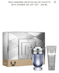 Paco Rabanne Invictus Eau De Toilette Luxury Gift Set For Men
