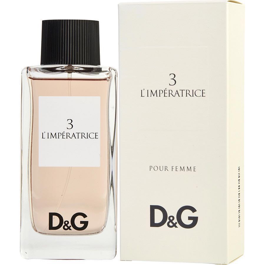 Dolce & Gabbana D&G 3 L'Impératrice Eau De Toilette Pour Femme