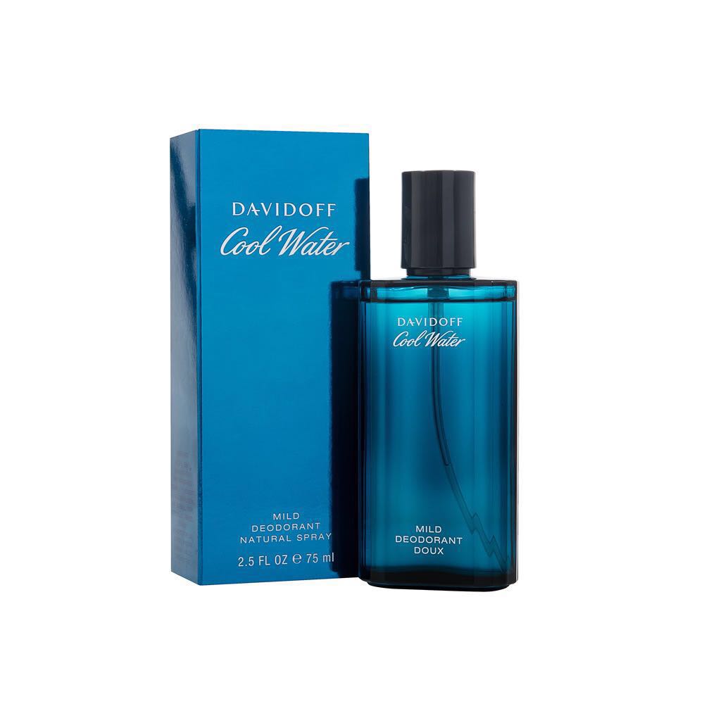 Davidoff Cool Water Mild Deodorant Natural Spray (75ml)